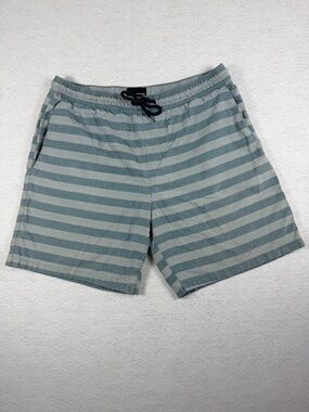 Men’s Hurley Blue Striped Shorts Sz XL